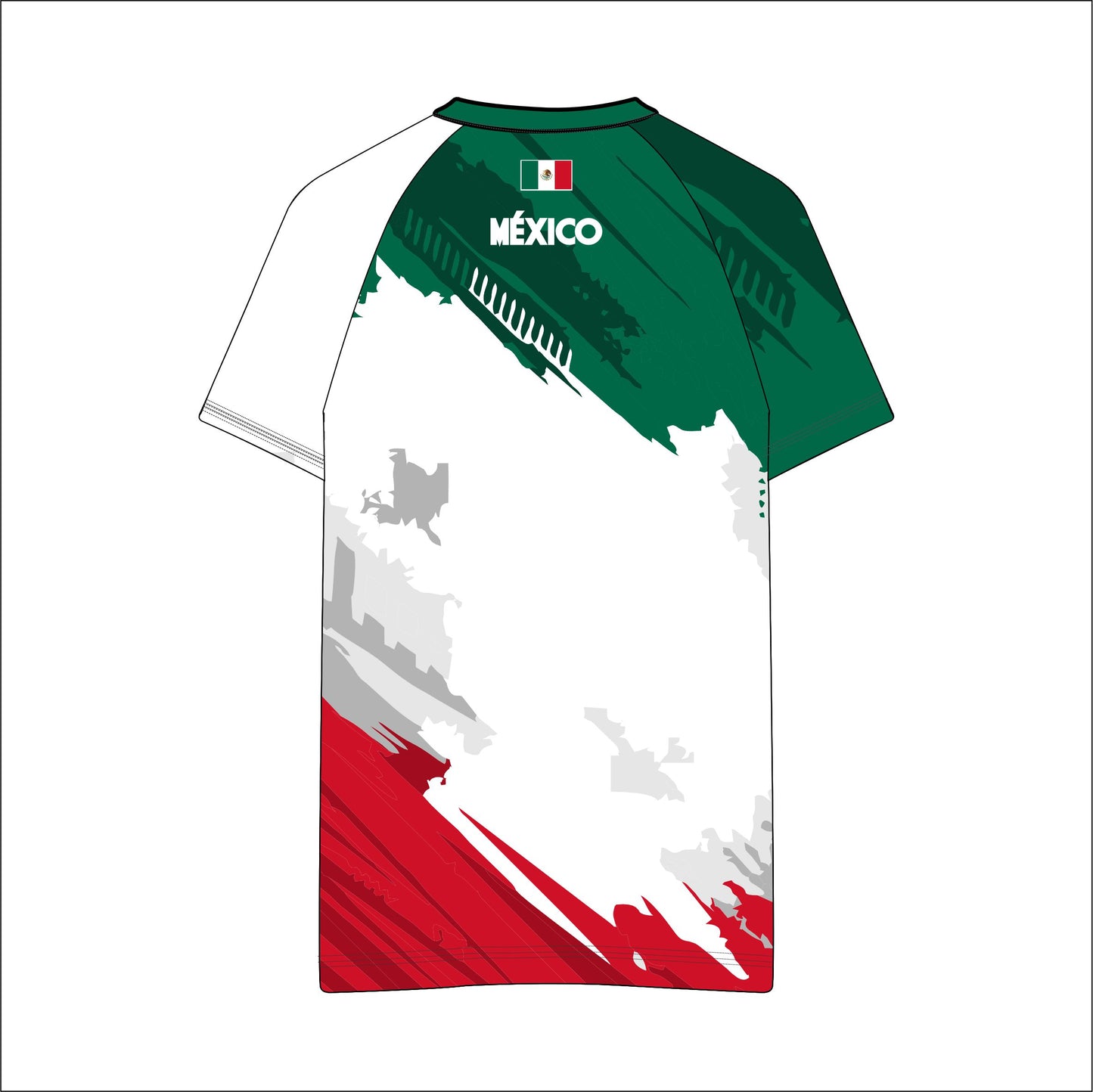 Playera Running Pro MÉXICO (Caballero Aguila)