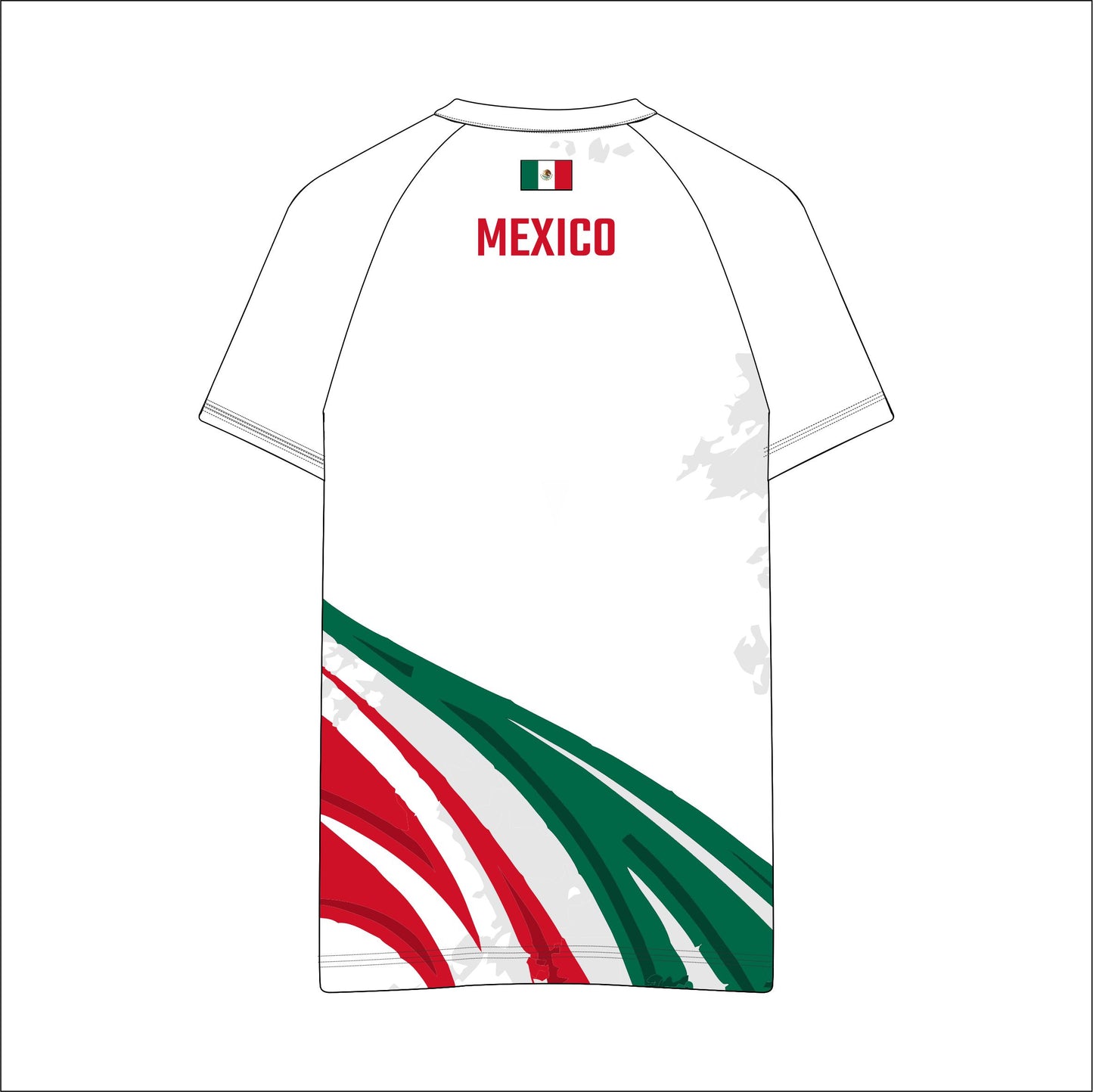 Playera Running Pro MÉXICO (Sol Azteca)