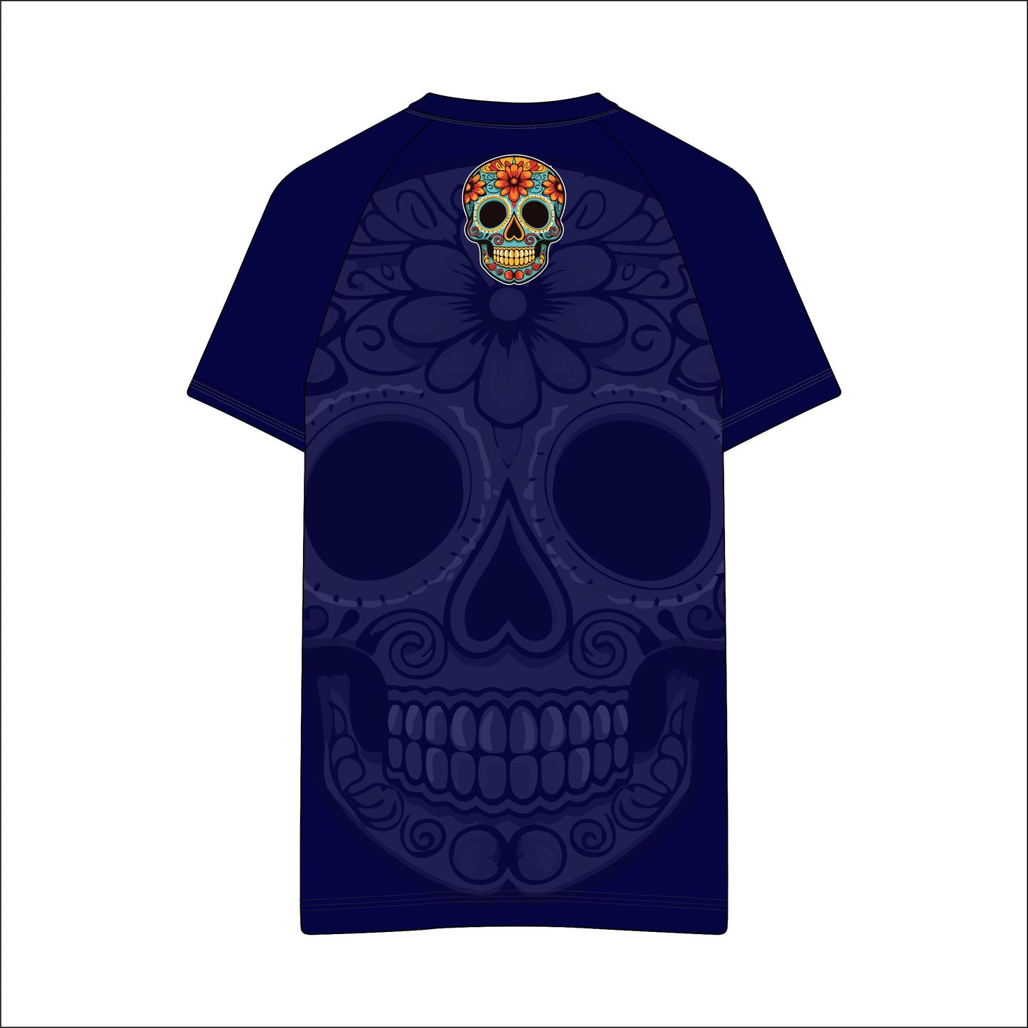 Playera Running Pro MÉXICO (Calavera)