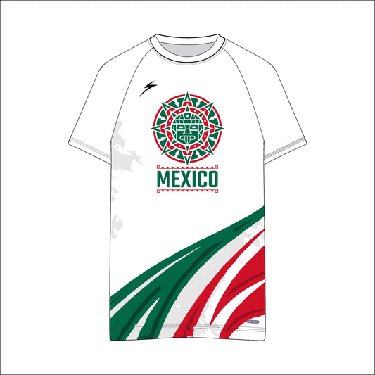 Playera Running Pro MÉXICO (Sol Azteca)