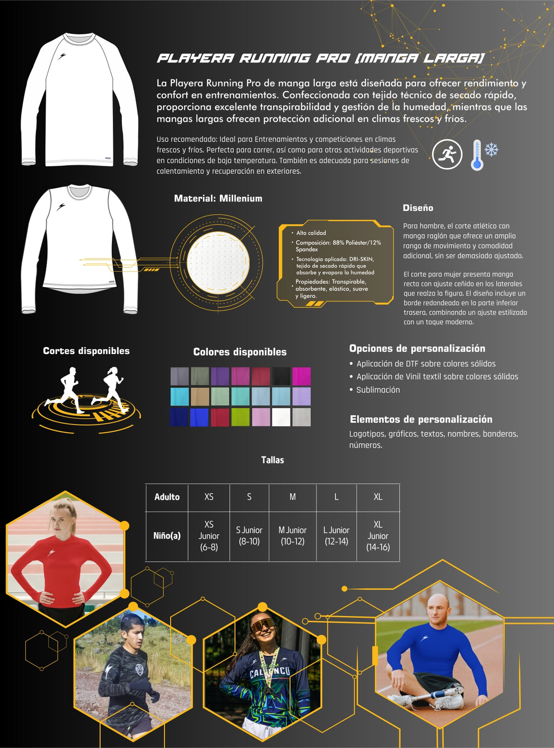 Prendas Personalizables – SPEED Sportswear